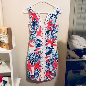 Lilly Pulitzer She She Shell Janice Shift